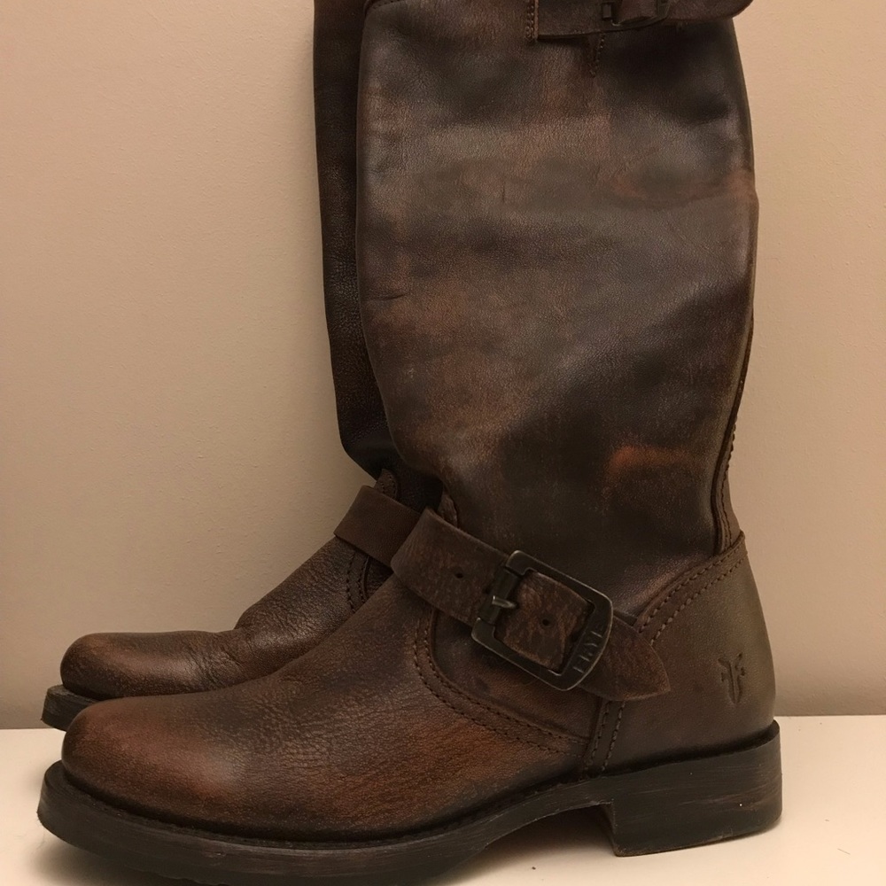 FRYE Veronica slouch tall boots size 6